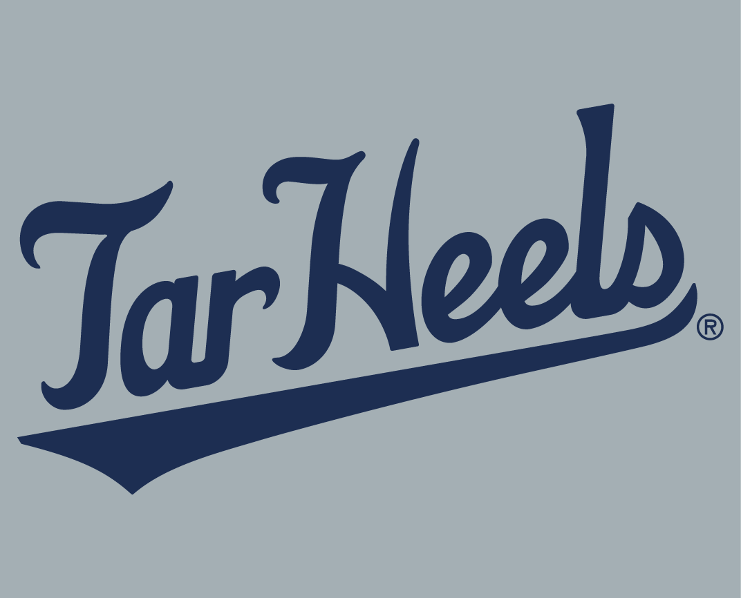 North Carolina Tar Heels 2015-Pres Wordmark Logo v14 diy fabric transfer